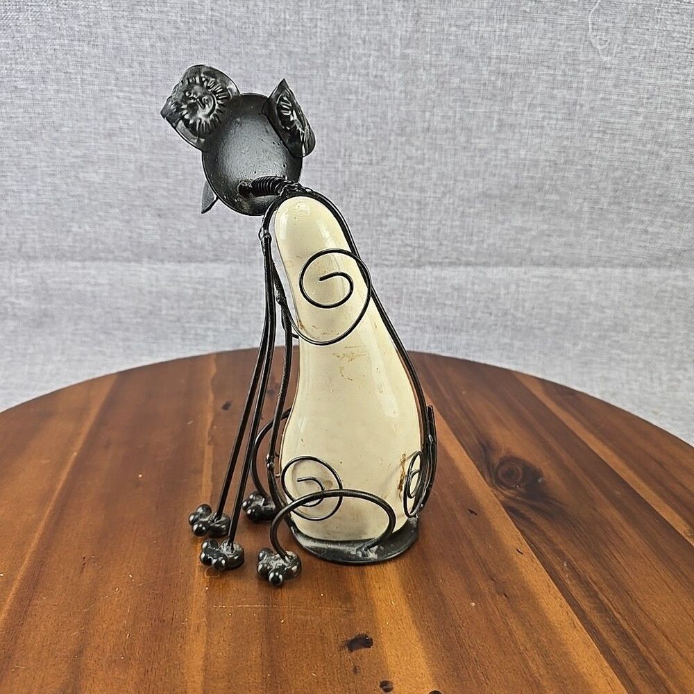 Black Dog Metal And porcelain body With‎ Bobbing Head Action - Picture 5 of 11